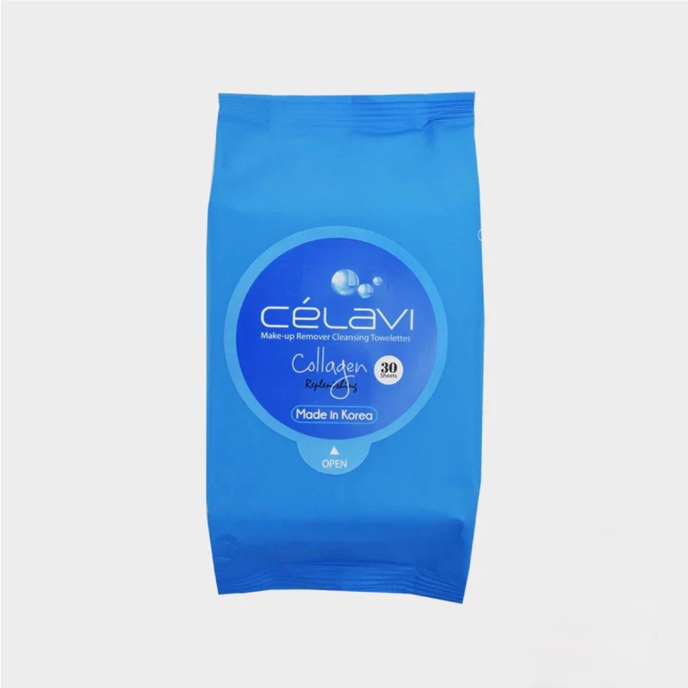 Célavi Makeup Removing wipes! 30pack PICK YOUR CHOICE